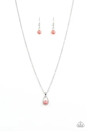 Paparazzi Necklace ~ Traditionally Traditional - Orange