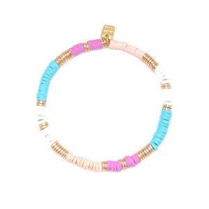 Pura Vida Sunset Stretch Bracelet - Gold