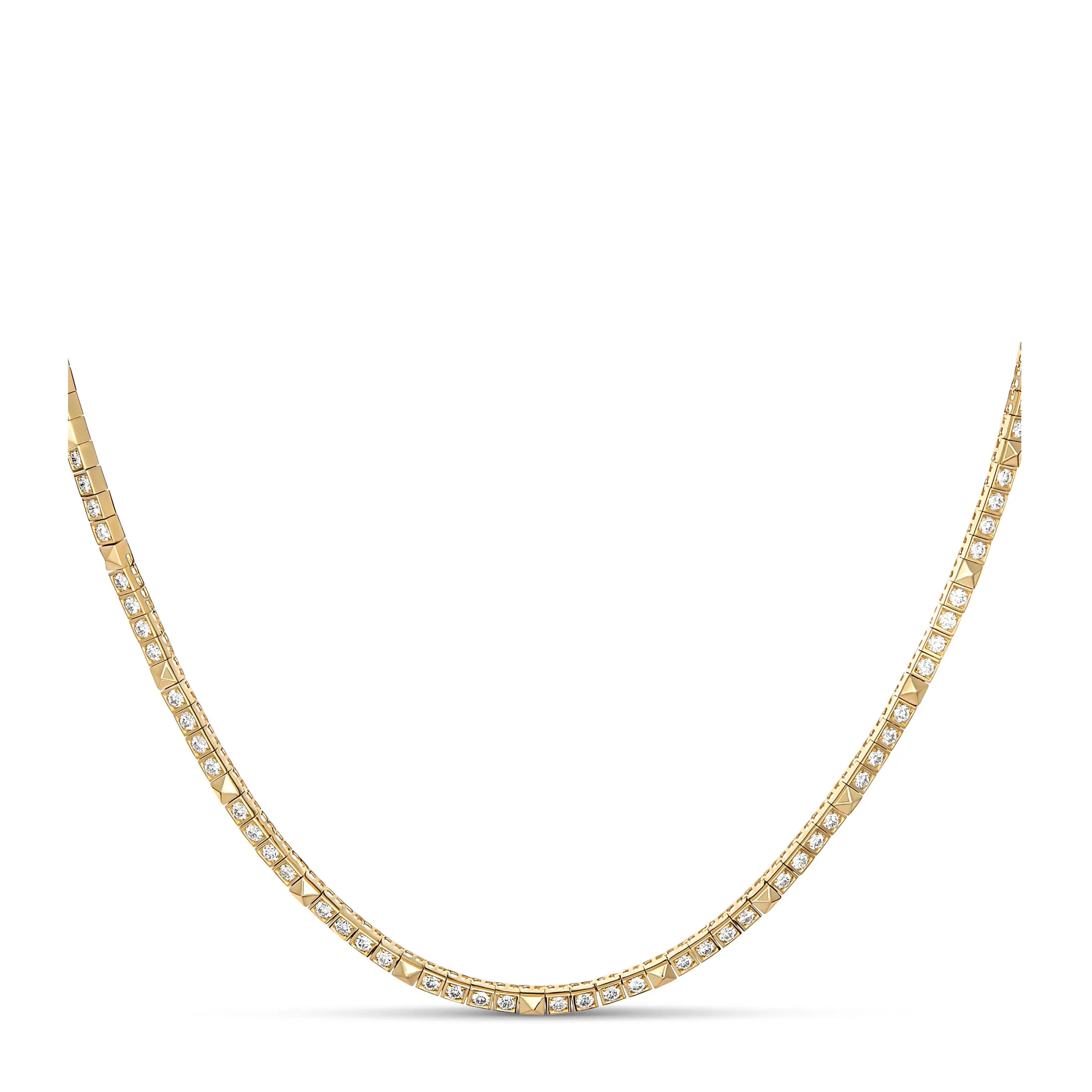 R.08® Une Diamond Necklace | Yellow Gold