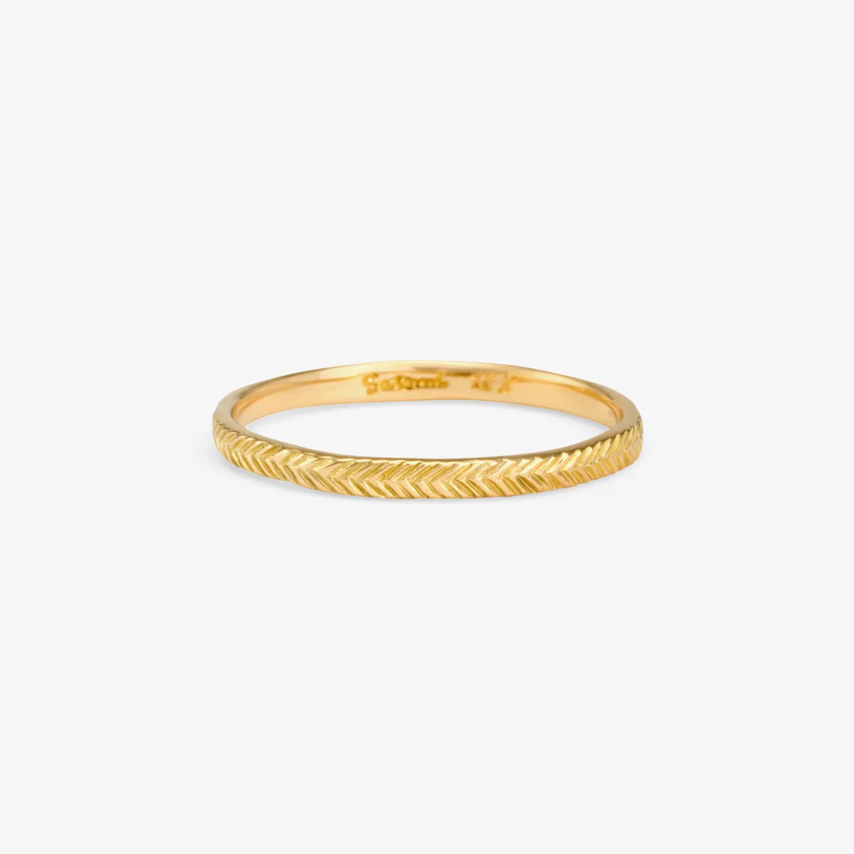 R7302 | 1.75mm Herringbone Band