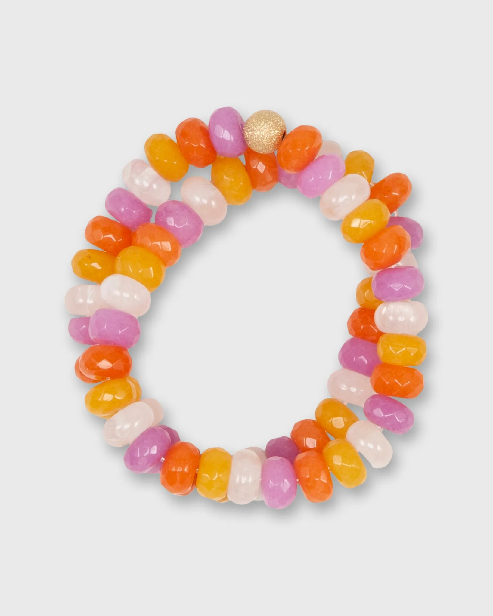 Semi Precious Beaded Choker in Sorbetti