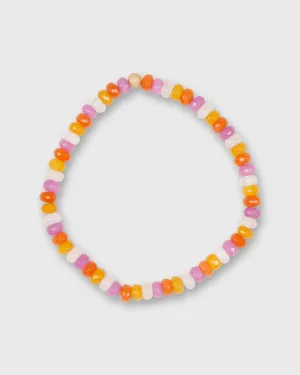 Semi Precious Beaded Choker in Sorbetti