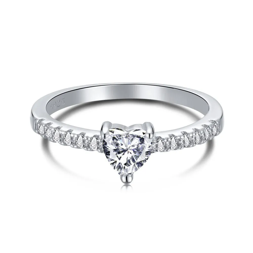 Simple Heart-Shaped Ring