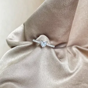 Simple Heart-Shaped Ring