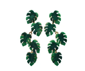 Split Leaf Earrings