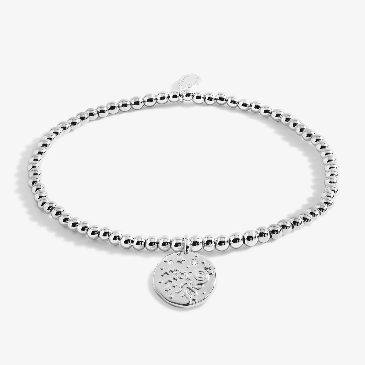 Star Sign A Little Aquarius Silver Plated Bracelet 7442