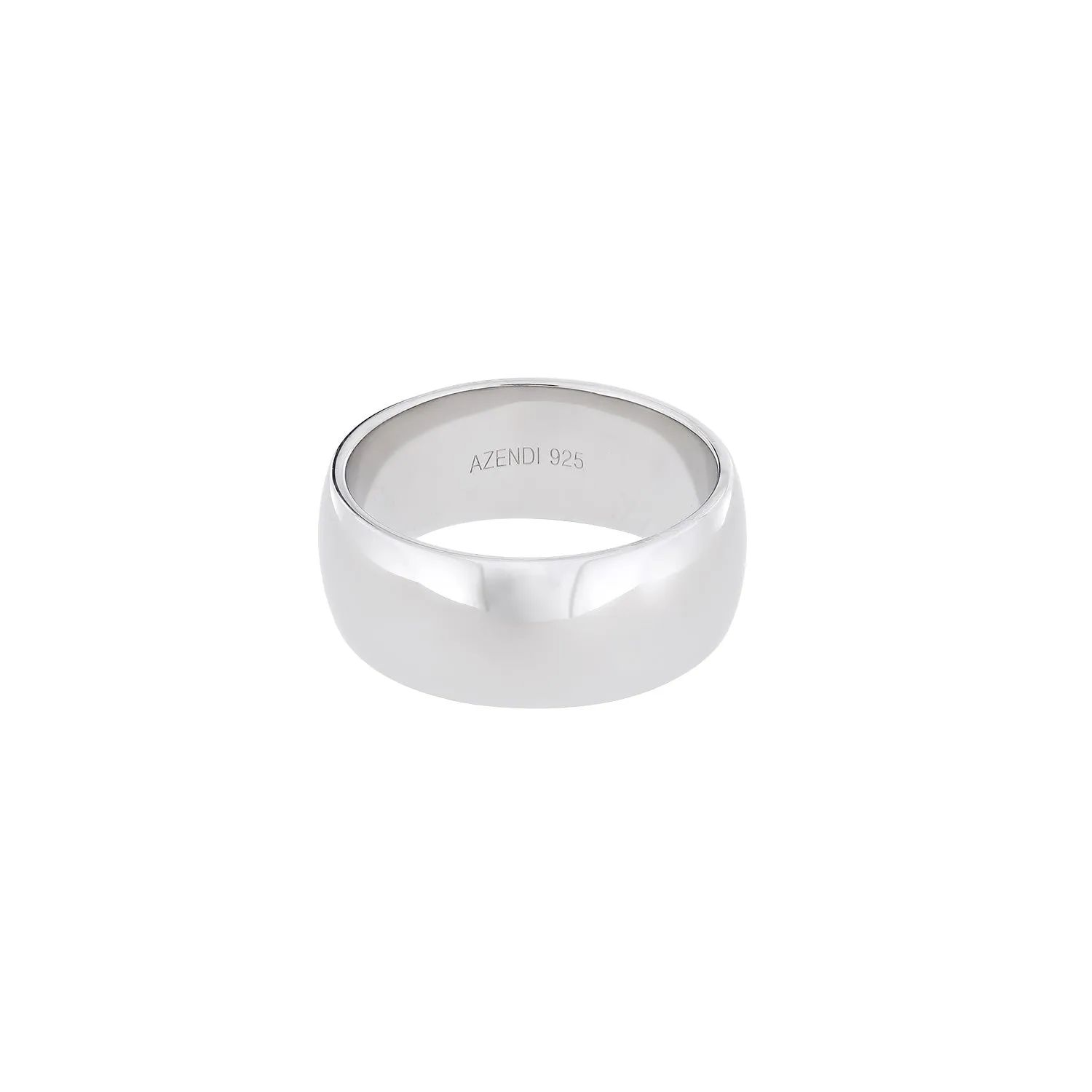 Sterling Silver Polished Elements Ring