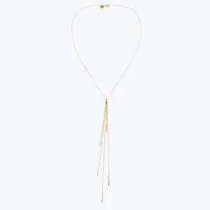 Sycamore Necklace with Long Tassel