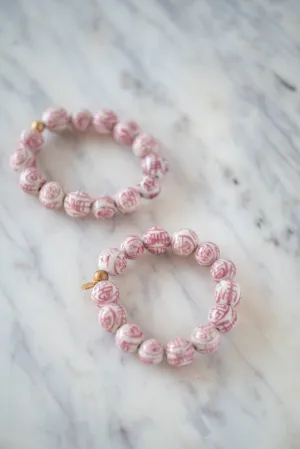 The Barre Bracelet in Pink