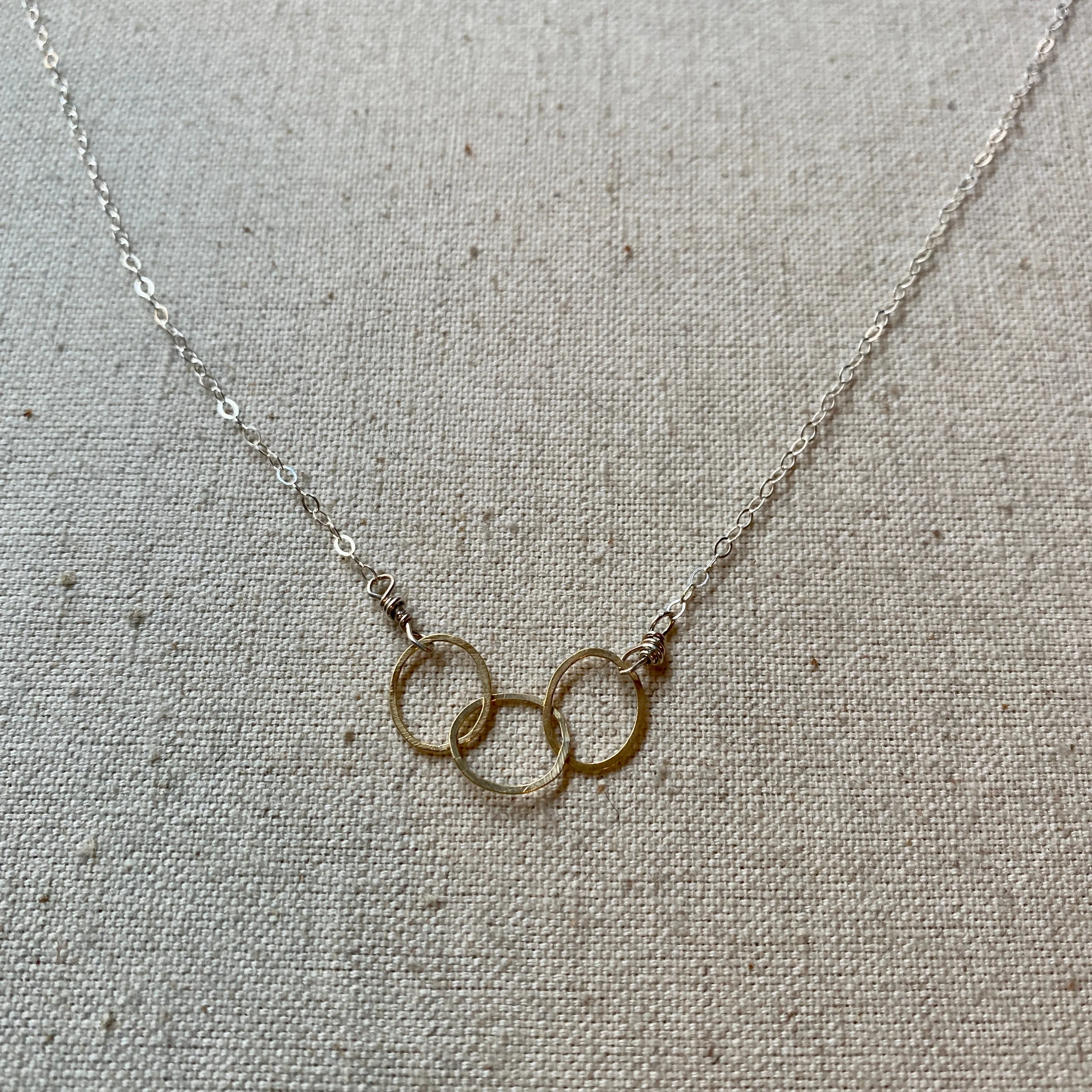 Three Rings Necklace