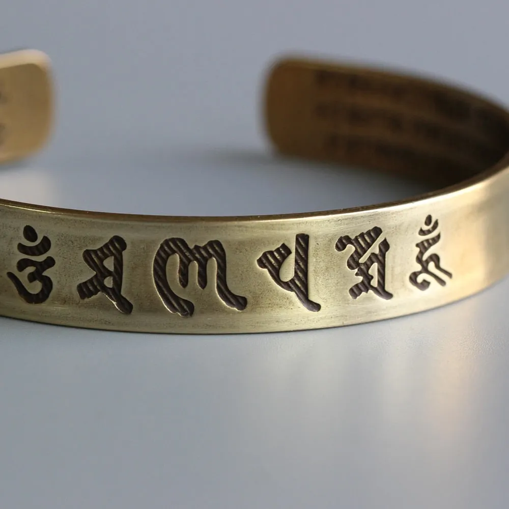 Tibetan handmade Brass Bracelets