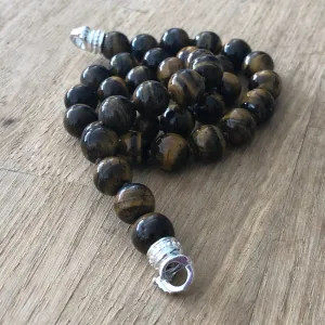 Tiger Eye Bead Necklace