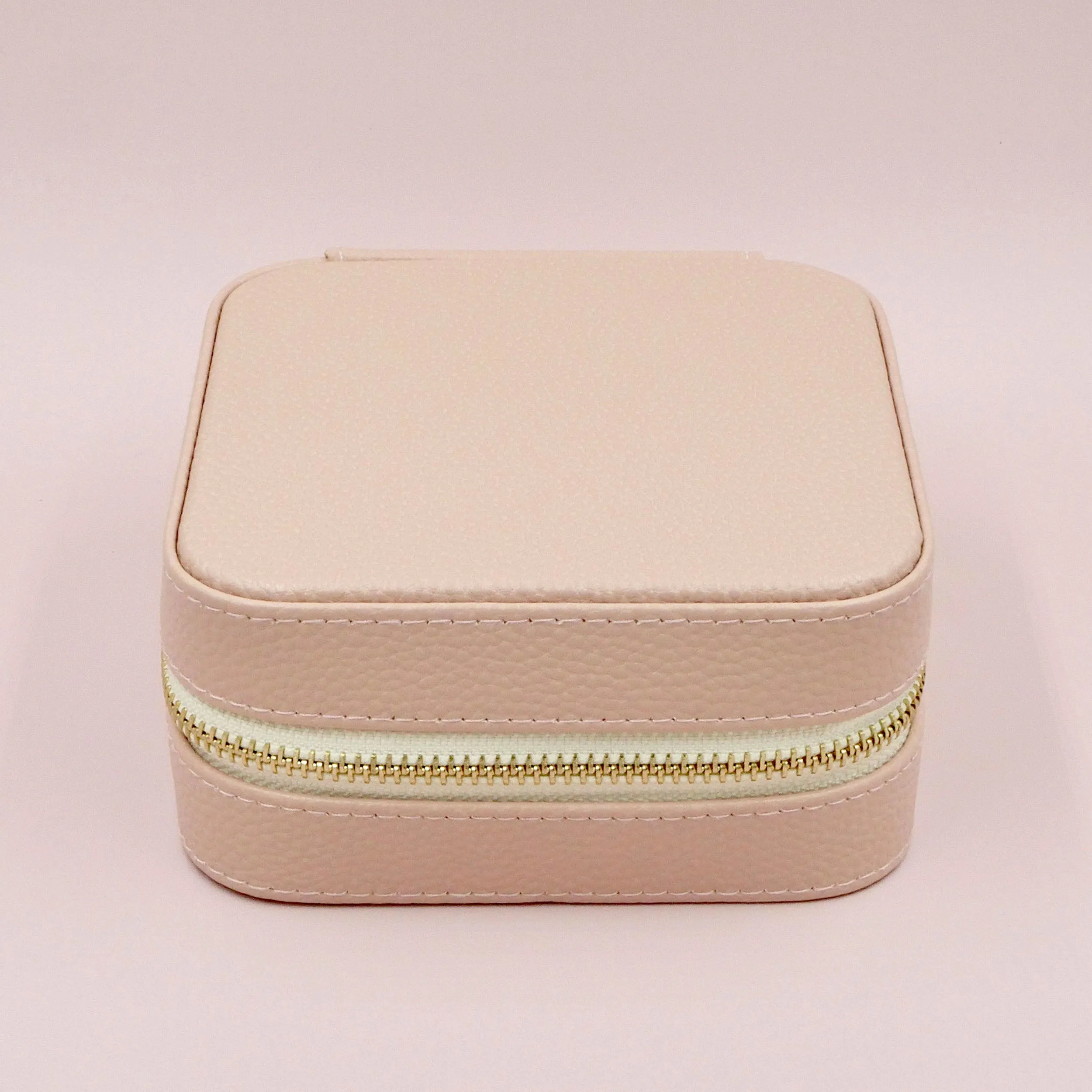 Travel Jewelry Case Vegan Leather