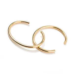 Twin Gold Bangle