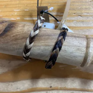 Two Tone Horse Hair Bracelet