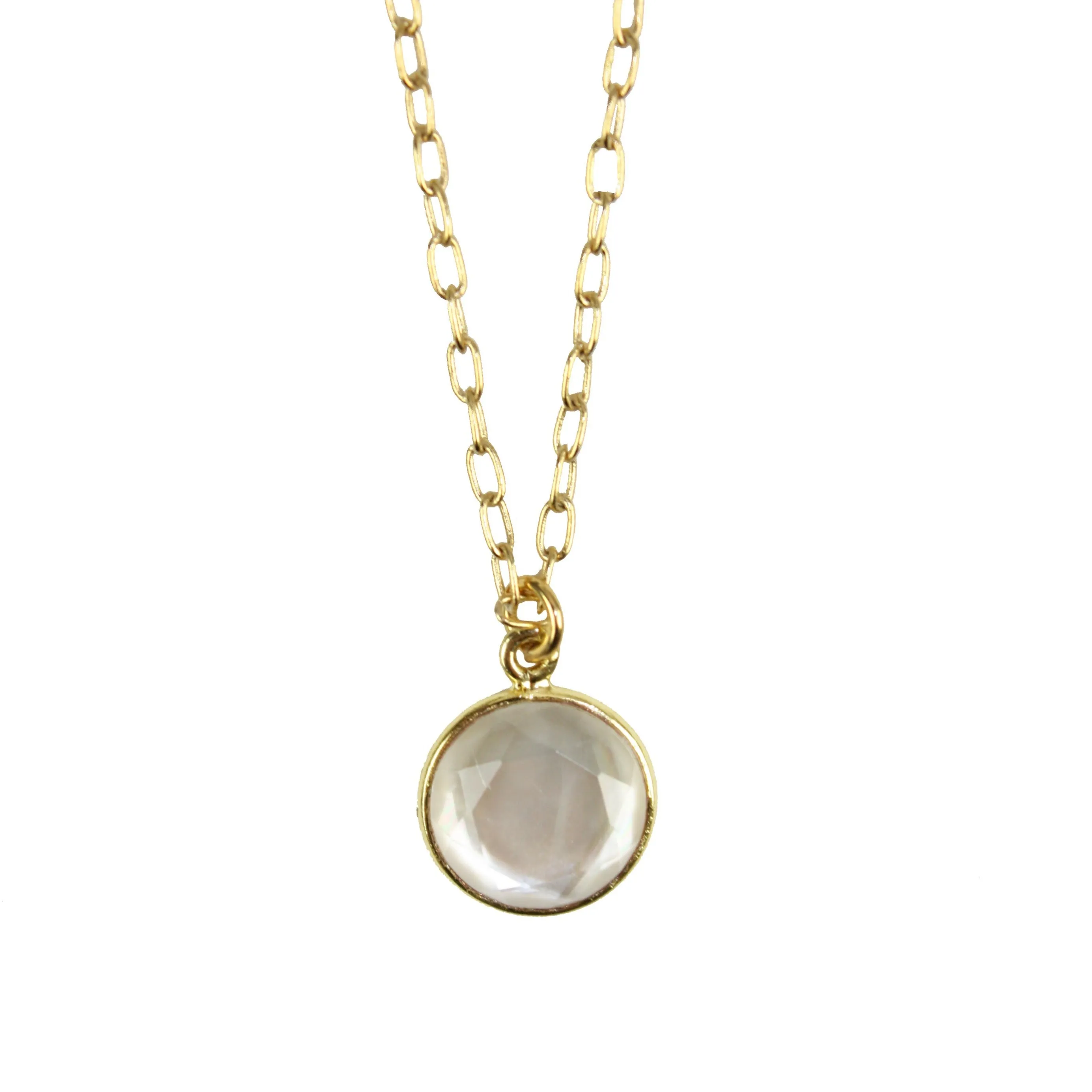 Zoe Circle Necklace