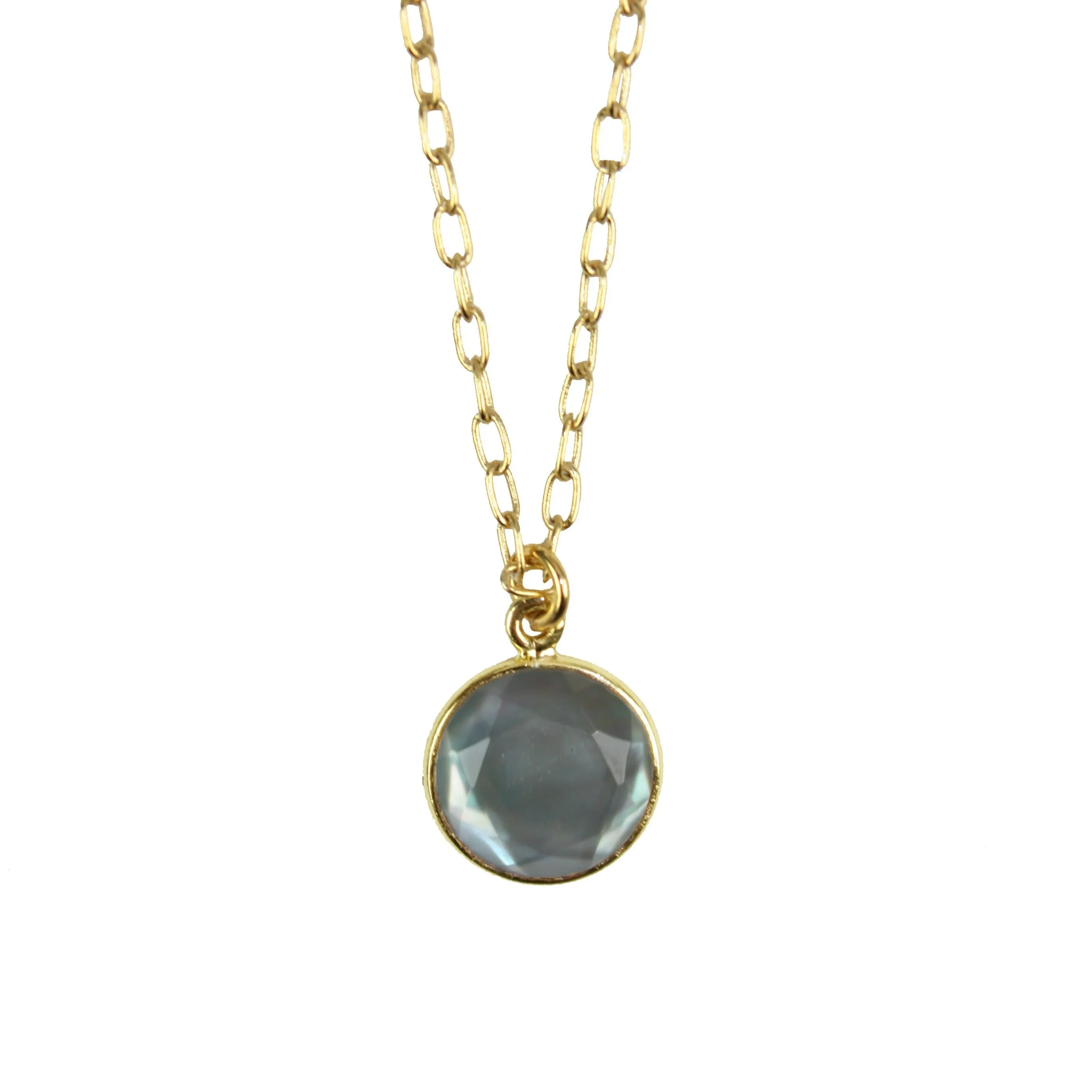 Zoe Circle Necklace