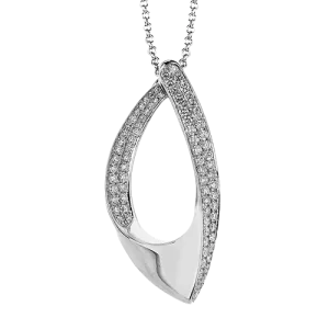 ZP1220 Pendant in 14k Gold with Diamonds