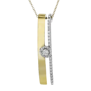 ZP1240 Pendant in 14k Gold with Diamonds