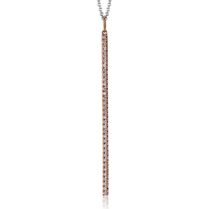 ZP999 Pendant in 14k Gold with Diamonds